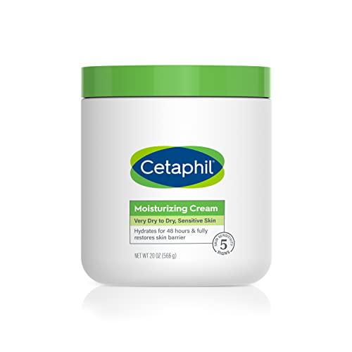 31Gx8y1VaeL.jpg Cetaphil Body Moisturizer, Hydrating Moisturizing Cream for Dry to Very Dry, Sensitive Skin, NEW 20 oz, Fragrance Free, Non-Comedogenic, Non-Greasy - Image 1