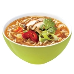 Nongshim Gourmet Spicy Vegan Shin Instant Noodle Soup Mix Cup, 6 Pack, Microwaveable Vegan Meatless Ramen - Image 4