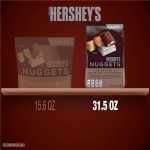 HERSHEY'S NUGGETS Assorted Chocolate Candy Party Pack, 31.5 oz - Image 2