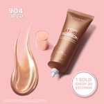 L’Oréal Paris Makeup True Match Lumi Glotion, Natural Glow Enhancer, Illuminator Highlighter Skin Tint, for an All Day Radiant Glow, Deep, 1.35 Ounces - Image 8