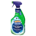 Scrubbing Bubbles Mega Shower Foamer Spray, Multi-Surface Bathroom and Tile Cleaner Grime Fighter, Removes 100% Soap Scum, Rainshower Scent, 32 oz - Image 3