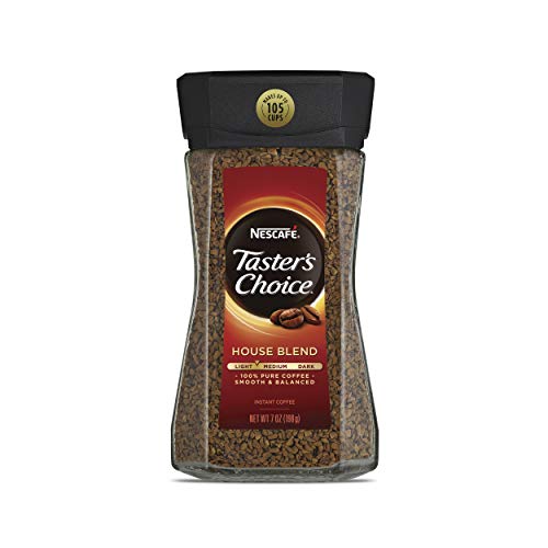 41hSoOOVGL-1.jpg Nescafe Taster's Choice Instant Coffee, House Blend, 7 Ounce - Image 1