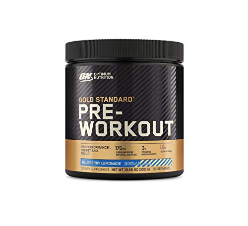 41oEgmcXh7L.jpg Optimum Nutrition Gold Standard Pre-Workout, Vitamin D for Immune Support, with Creatine, Beta-Alanine, and Caffeine for Energy, Keto Friendly, Blueberry Lemonade, 30 Servings (Packaging May Vary) - Image 1