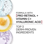 L'Oreal Paris Revitalift Triple Power Anti-Aging Face Moisturizer, Pro Retinol, Hyaluronic Acid & Vitamin C, Reduce Wrinkles 1.7 Oz - Image 7