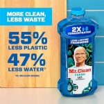Mr. Clean 2X Concentrated Multi Surface Cleaner with Unstopables Fresh Scent, All Purpose Cleaner, 41 fl oz - Image 2