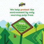 Bounty Paper Napkins, White, 1 Pack, 400 Sheets per Pack - Image 4