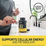 Optimum Nutrition Opti-Men, Vitamin C, Zinc and Vitamin D, E, B12 for Immune Support Mens Daily Multivitamin Supplement, 90 Count (Packaging May Vary) - Image 7