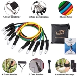 Fit Simplify Resistance Tube Bands 12 Piece Set with Instruction Booklet - Image 8