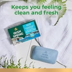 Irish Spring Active Scrub Mens Bar Soap, Men's Exfoliating Bar Soap, Smell Fresh and Clean for 12 Hours, Men Soap Bars for Washing Hands and Body, Recyclable Carton, 24 Pack, 3.7 Oz Soap Bars - Image 4