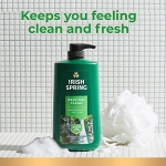 Irish Spring Men's Body Wash Pump, Original Clean Body Wash for Men, Smell Fresh and Clean for 24 Hours, Cleans Body, Hands, and Face, Made with Biodegradable Cleansing Ingredients, 30 Oz Pump - Image 5