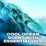 AXE Cool Ocean Men's Body Wash With Essential Oils 12H Refreshing Scent Body Wash For Men, Clean and Fresh Scent 16 oz - Image 6