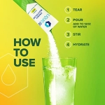 Liquid I.V.® Hydration Multiplier® +Energy - Lemon Ginger - Hydration Powder Packets | Electrolyte Powder Drink Mix | Convenient Single-Serving Sticks | Non-GMO | 1 Pack (14 Servings) - Image 7