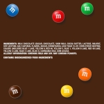 M&M'S Milk Chocolate Candies, Milk Chocolate, 38 Oz Bag - Image 3