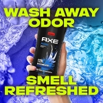 AXE Body Wash 12h Refreshing Scent Phoenix Crushed Mint and Rosemary Men's Body Wash with 100 percent Plant-Based Moisturizers 16 oz - Image 5