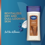 Vaseline Intensive Care Cocoa Radiant For Glowing Skin 3 Count Body Gel Oil Body Oil Made with 100% Pure Cocoa Butter + Replenishing Oils 6.8oz - Image 4