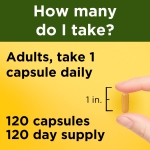 Nature Made Turmeric Curcumin 500 mg, Herbal Supplement for Antioxidant Support, 120 Capsules, 120 Day Supply - Image 8
