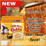 SAMYANG Buldak Quattro Cheese Ramen Hot Chicken Flavor Ramen Pack of 10 (145g x5) - Image 4