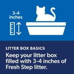 Fresh Step Clean Paws Cat Litter with Febreze Freshness, Advanced Multi Cat Low Tracking Clumping Litter, 37 lbs. (2 x 18.5 lb. Box) - Image 13