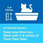 Fresh Step Advanced Simply Unscented Clumping Litter, Fresh Step Unscented Cat Litter Fights Odor on Contact, 18.5 lb. Box - Image 13