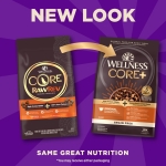 Wellness CORE+ Dry Dog Food with Freeze Dried Pieces, Grain Free, High Protein, Natural, Original Turkey & Chicken Recipe, (20-Pound Bag) - Image 9