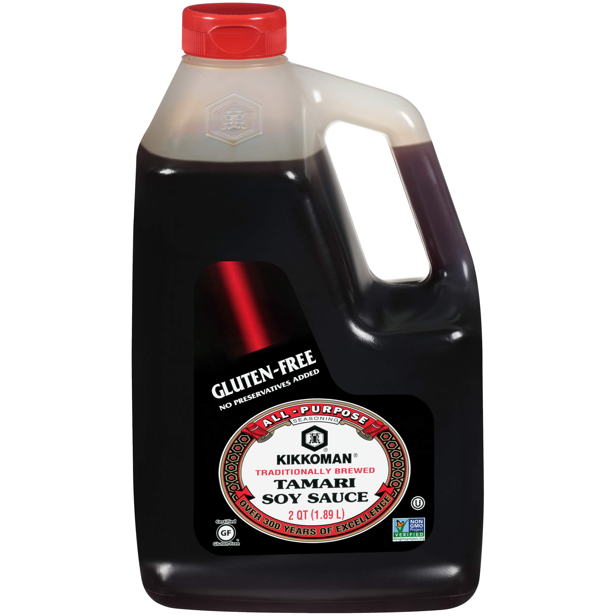Version 1.0.0 Kikkoman Tamari Gluten Free Soy Sauce, 0.5 Gallon - Image 1