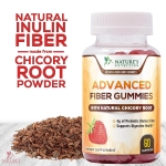 Fiber Gummies for Adults 4g, Daily Prebiotic Gummy Fiber Supplement, Digestive Health Support - Plant Based Soluble Fiber, Supports Regularity & Digestion for Adults Non-GMO - 60 Gummies - Image 6