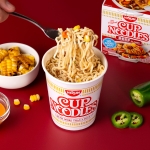 Nissin Cup Noodles Soup, Beef Flavor, Microwaveable Paper Cups, Instant Ramen, 2.25 Ounce (Pack of 12) - Image 4
