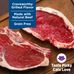 Wellness Complete Health Grilled, Adult Wet Cat Food, Natural, Protein-Rich, Grain-Free, Canned, 3 Ounce, 12 Pack, (Beef and Lamb Dinner Recipe) - Image 7